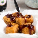 Five spice tofu with sweet and spicy sauce
